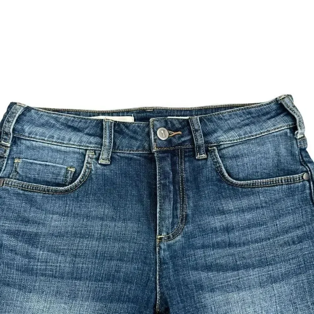 Anthropologie  Pilcro and the Letterhead Script Blue Denim Jeans SZ 26 #1990 - Picture 2 of 14